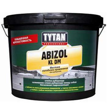 Abizol KL DM мастика холодного применения для клейки рубероида